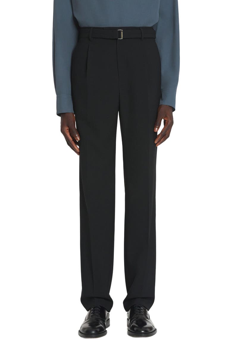 Lanvin Straight Fit Wool Pants, Alternate, color, 