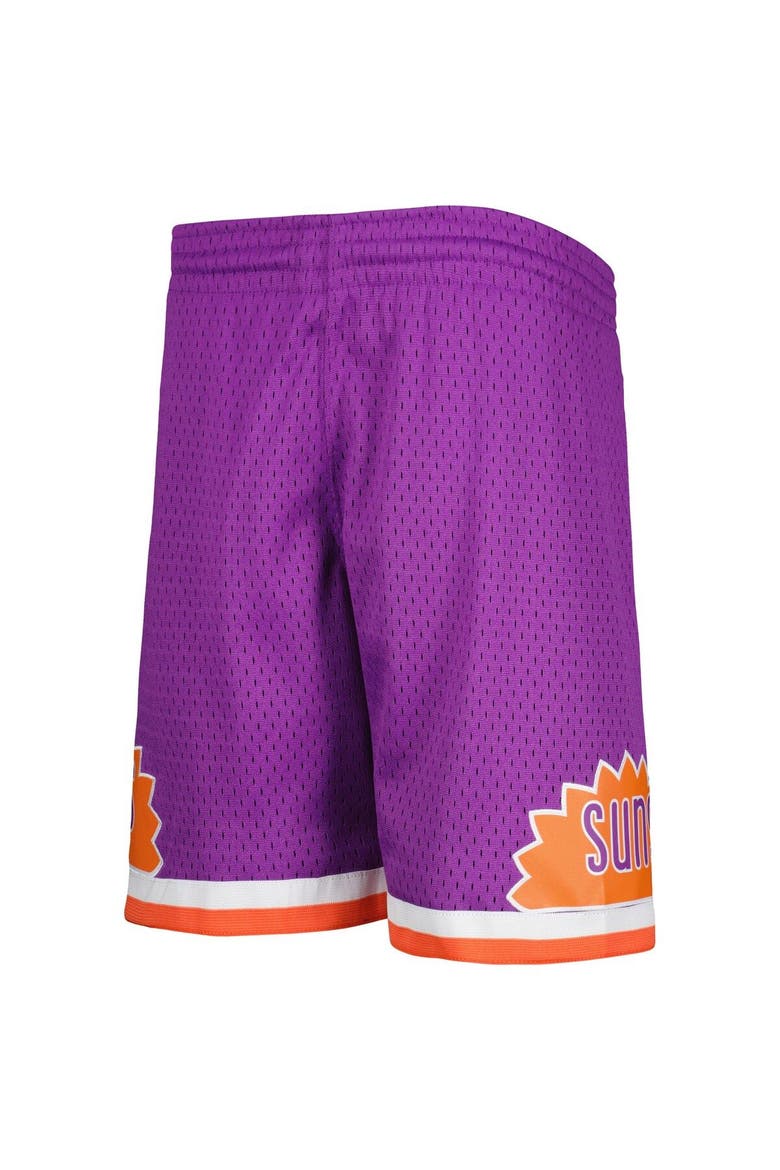 Youth Mitchell & Ness Purple Phoenix Suns 1999-00 Hardwood Classics Swingman Shorts, Alternate, color, Purple
