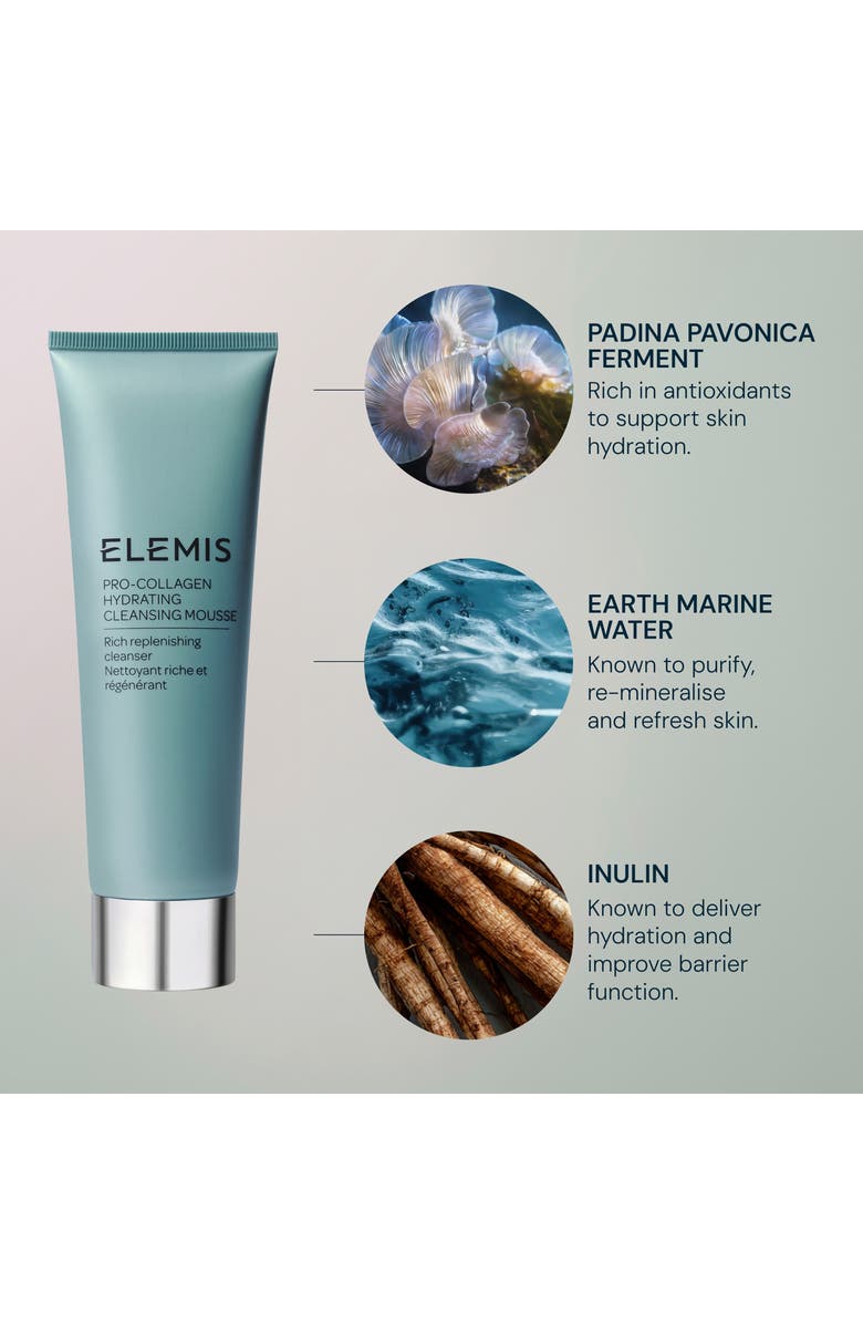Elemis Pro-Collagen Hydrating Cleansing Mousse, Alternate, color, 