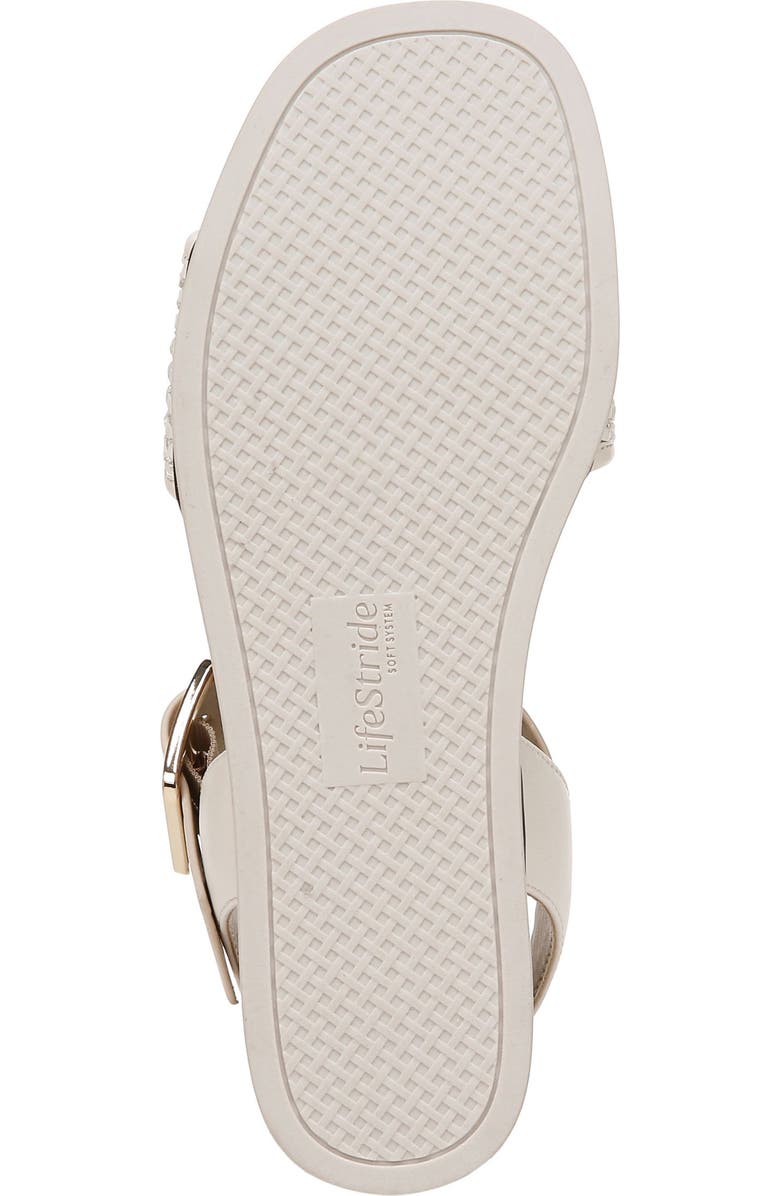 LifeStride Gillian Slingback Sandal, Alternate, color, Cream