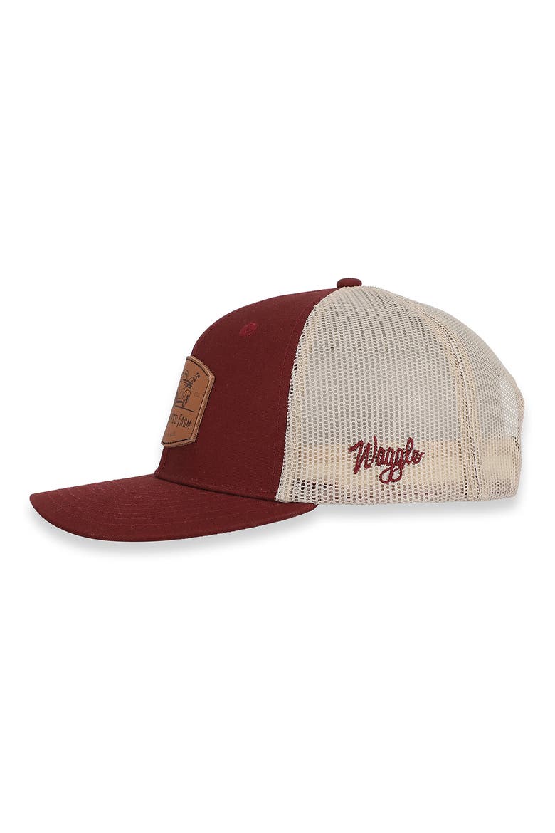 Acres Trucker Hat, Alternate, color, RED