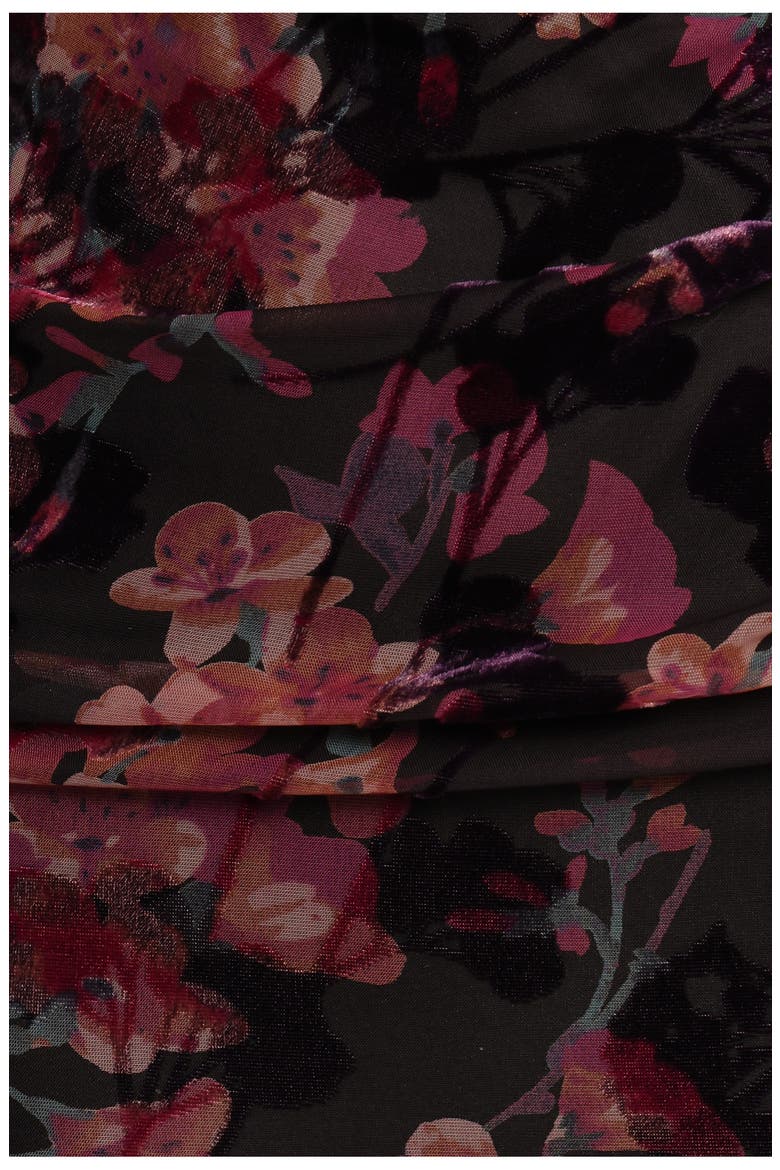 Genevieve Burnout Maxi Dress, Alternate, color, FLORAL