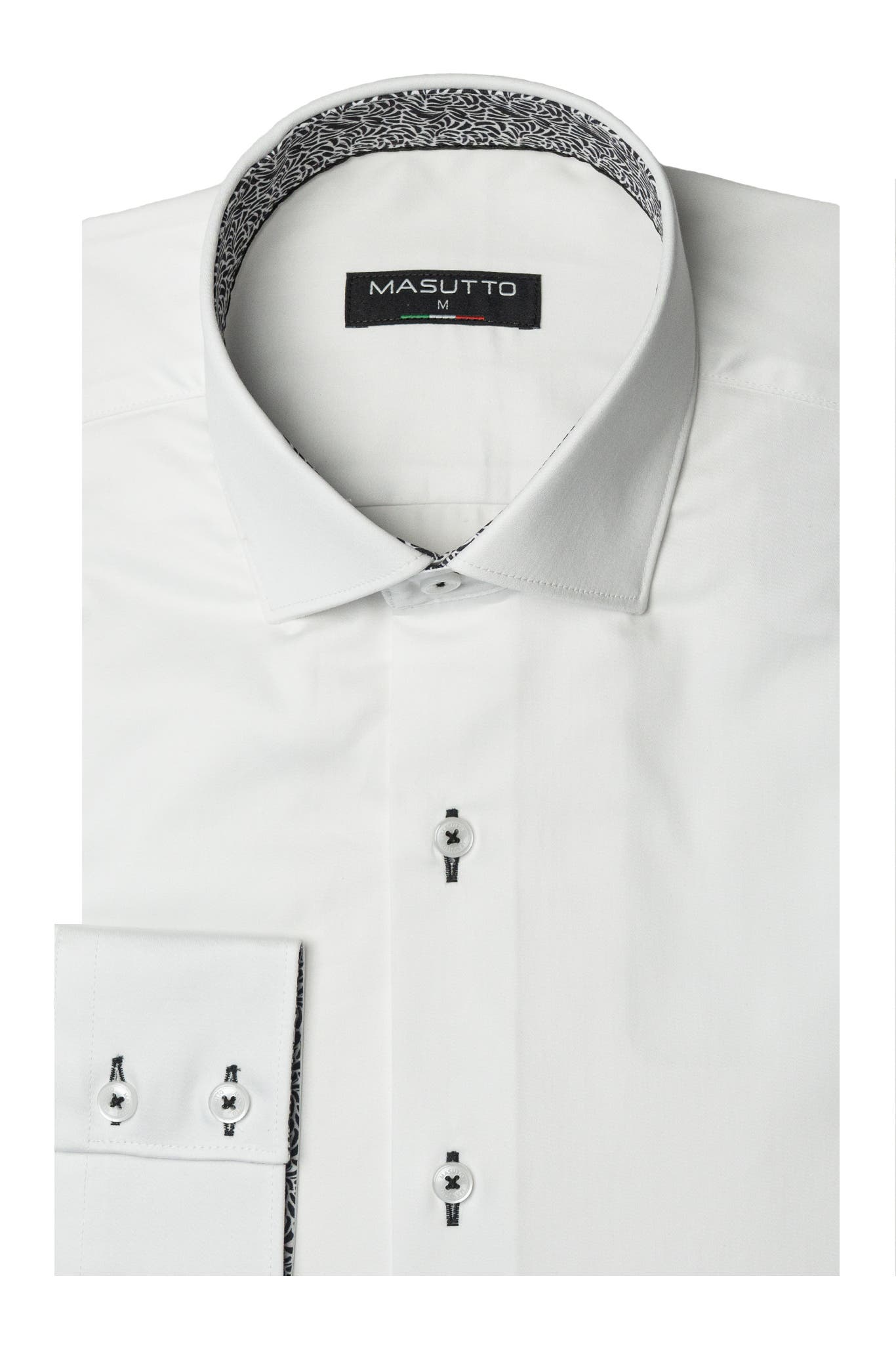 Aria Solid Button-Up Long Sleeve Shirt - image 2