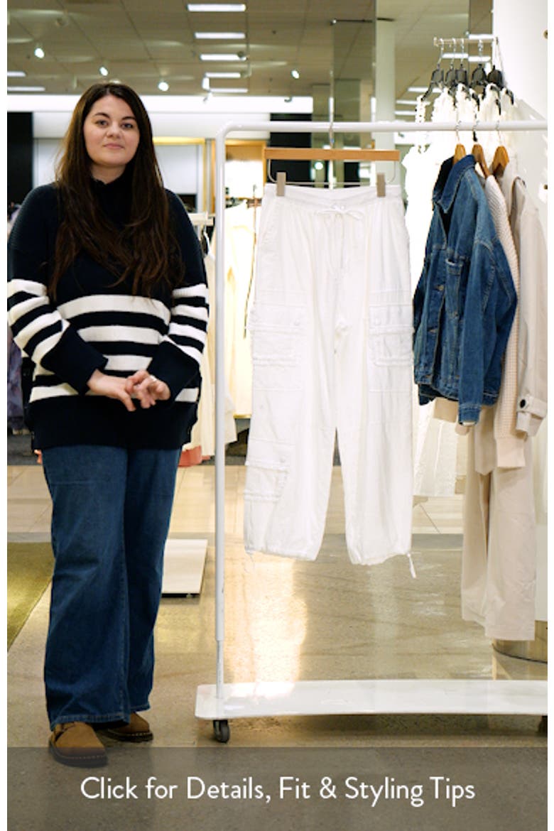 Nitsan Ruffle Trim Parachute Pants video