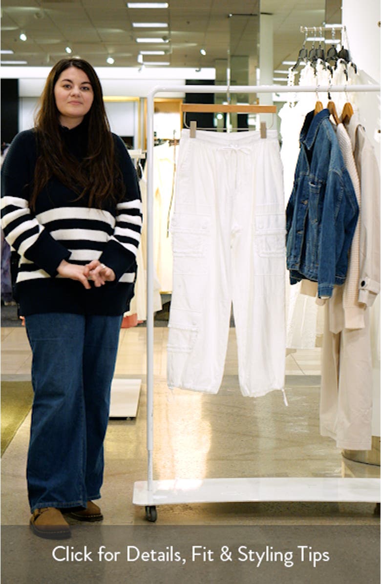 Nitsan Ruffle Trim Parachute Pants, sales video thumbnail