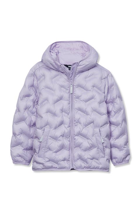 Kids Water Resistant Seamless Quilt Insulated Jacket