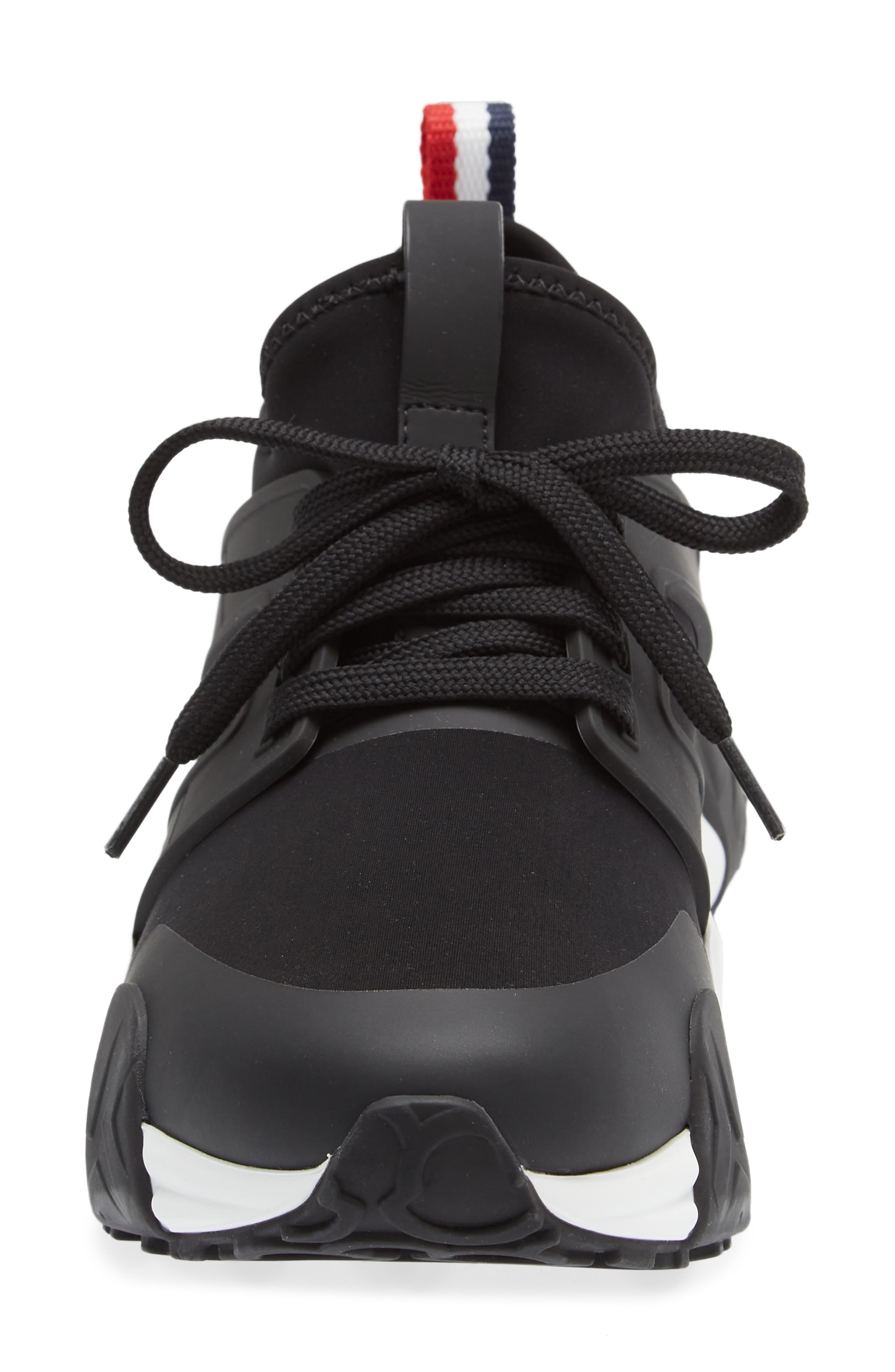 Moncler Lunarove Sneaker, Alternate, color, Black/ Black