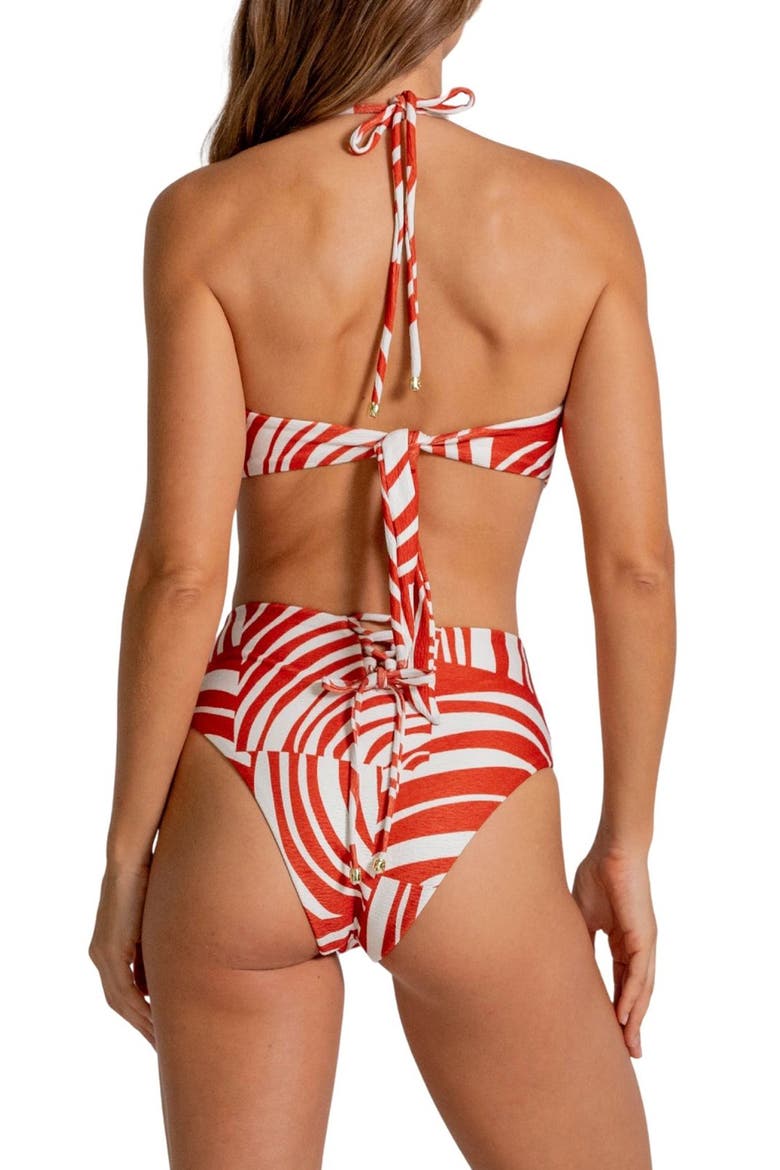 Bandeau Bikini Top, Alternate, color, CHUTNEY