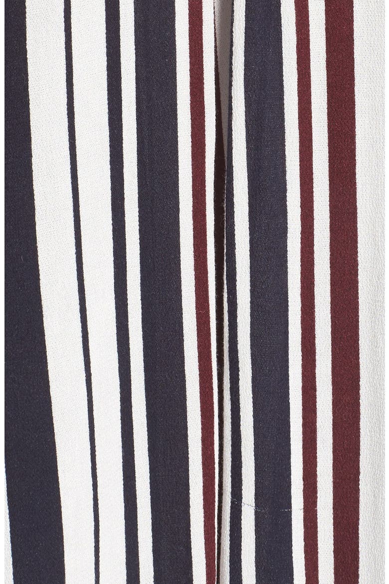 Stripe Shirt, Alternate, color, BURGUNDY NAVY STRIPE