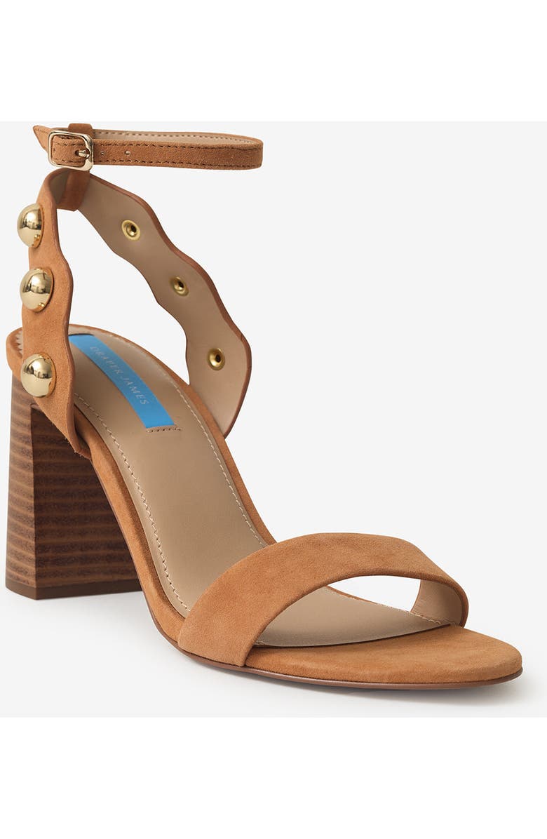 Draper James Gold Stud Heel, Alternate, color,