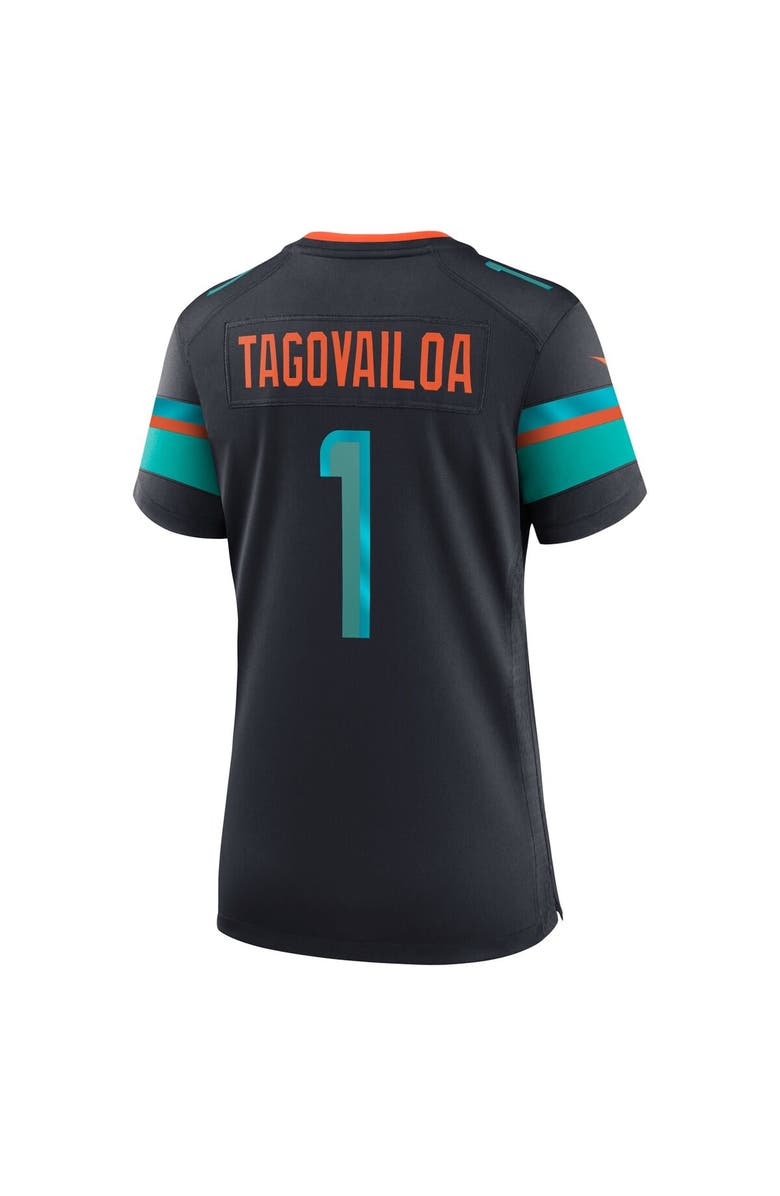 Nike Women's Nike Tua Tagovailoa Pitch Blue Miami Dolphins 2025 Rivalries Collection Game Jersey, Alternate, color, Navy