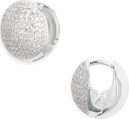 Nordstrom Pavé Orb Huggie Earrings