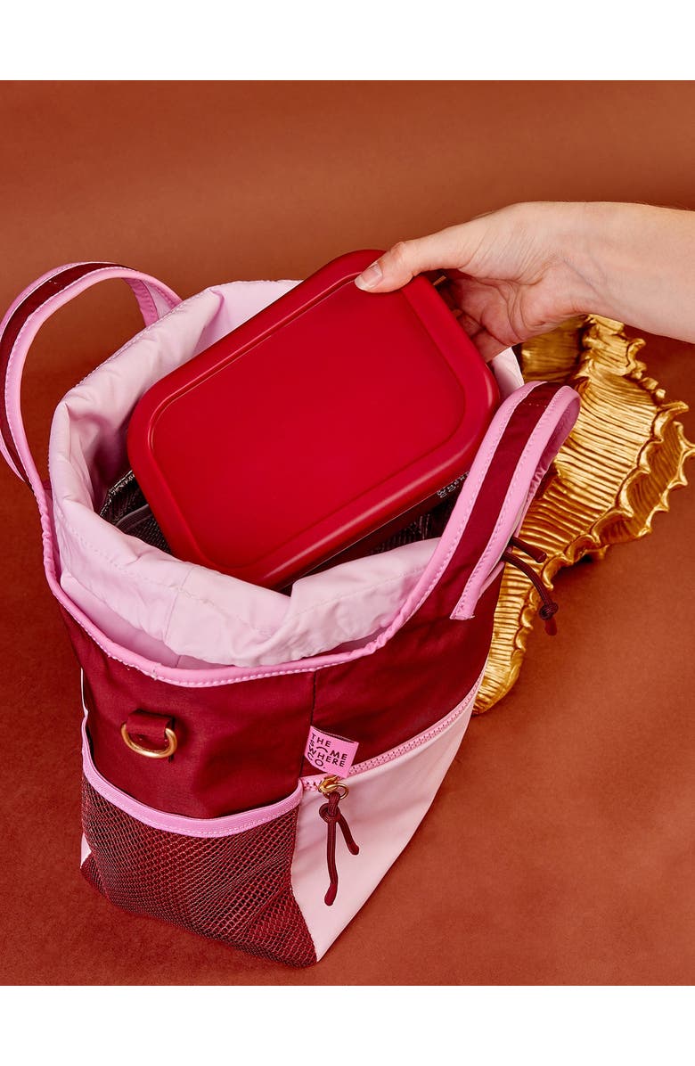 The Somewhere Co Crimson Haze Lunch Buddy, Alternate, color, Crimson Haze