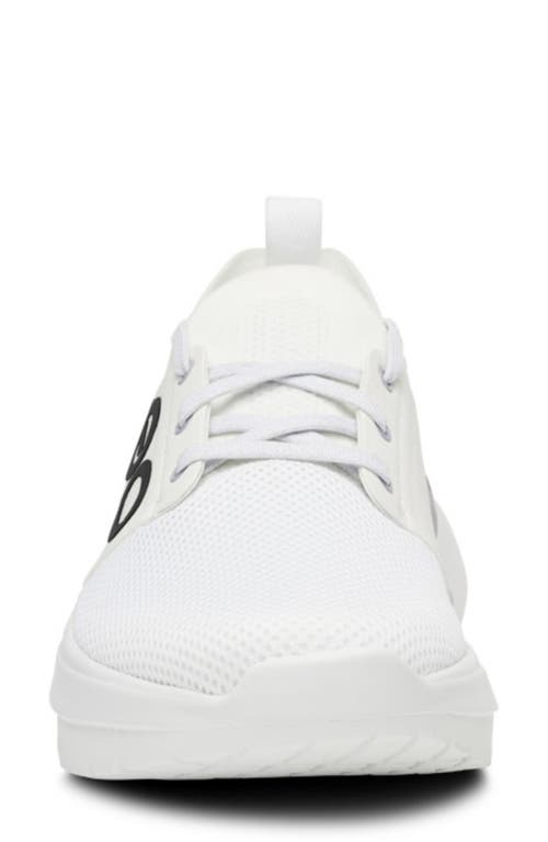 Oofos Oomy Stride Sneaker In White