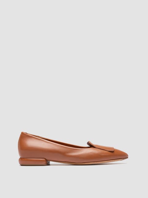 Sue 006 Leather Ballet Flats