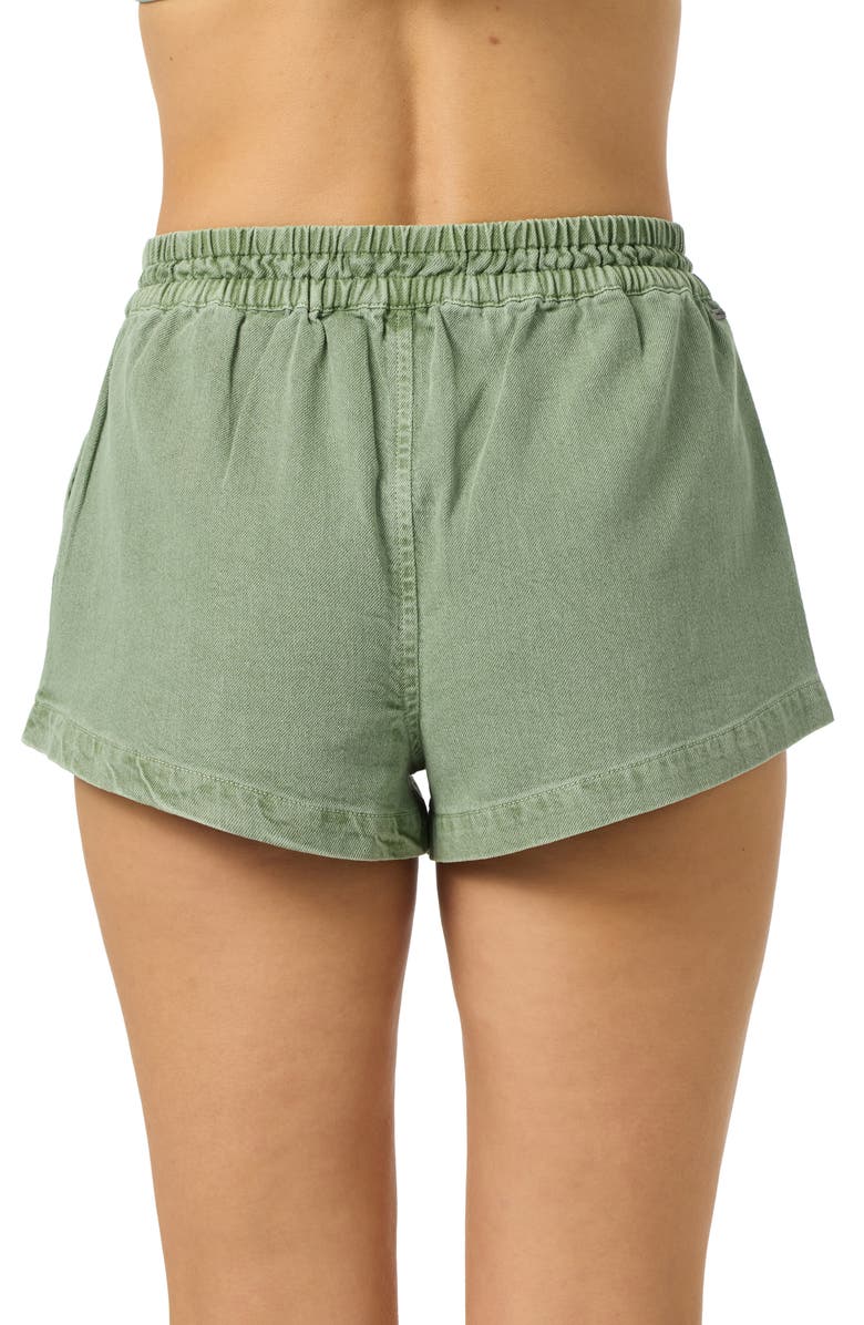 O'Neill Sevie 2 Drawstring Cotton Twill Shorts, Alternate, color, Sea Spray