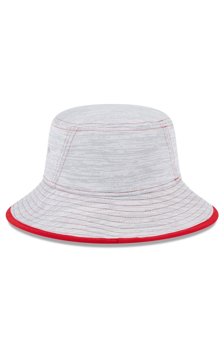 New Era Men's New Era  Gray Washington Nationals Game Bucket Hat, Alternate, color, 