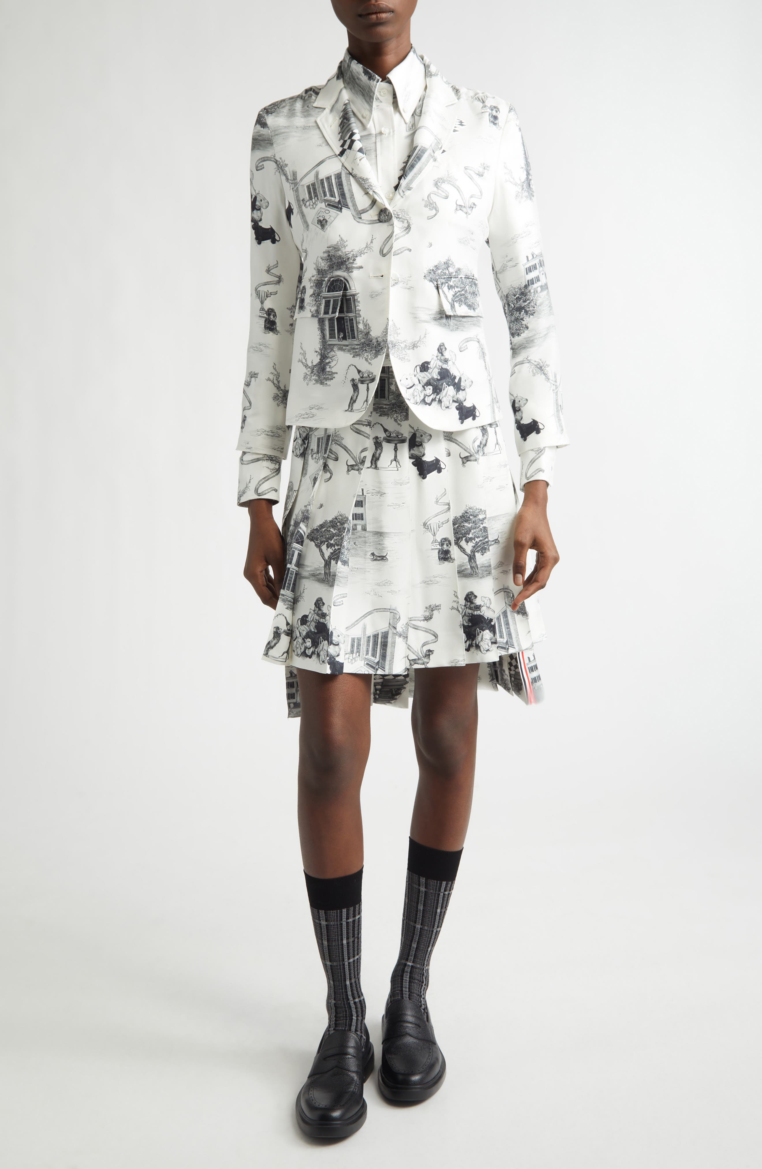 Hector Toile Silk Jacket - image 2