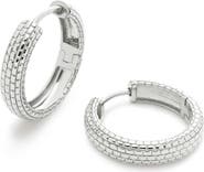 Monica Vinader Small Heirloom Hoop Earrings