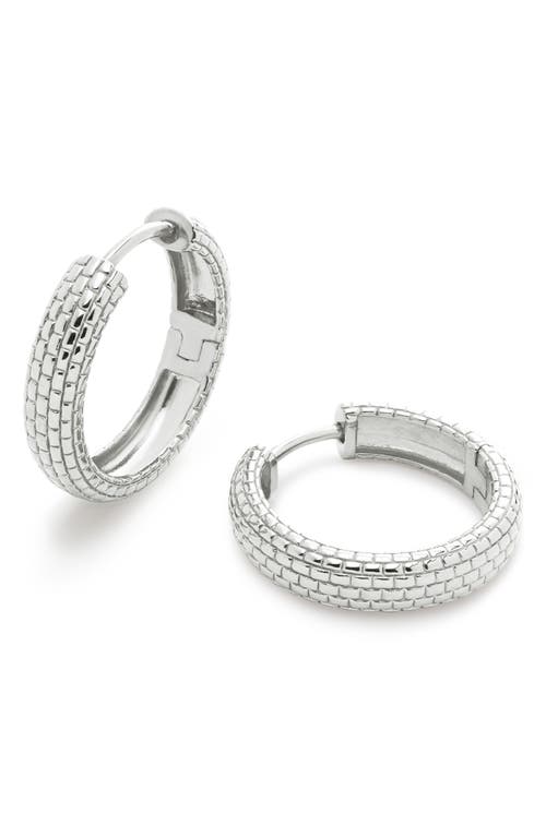 Monica Vinader Small Heirloom Hoop Earrings