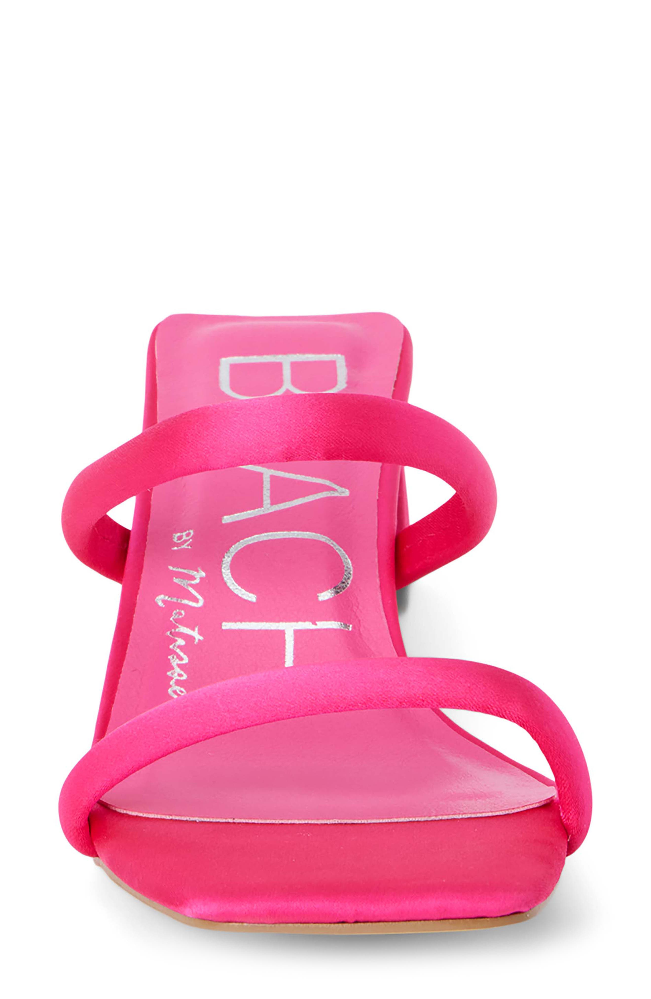 Jerry Strappy Slide Sandal, Alternate, color, HOT PINK