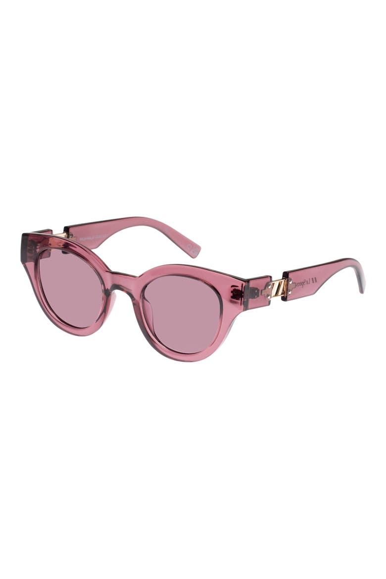 Deja Nu 49mm Cat Eye Sunglasses, Alternate, color, MULBERRY