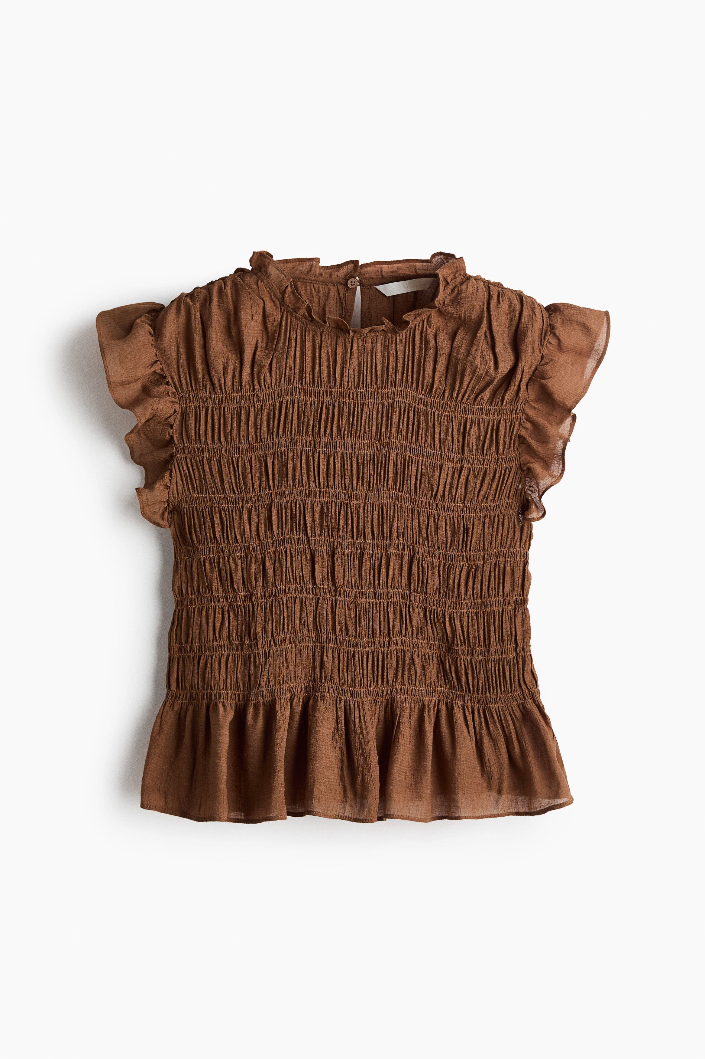 Smocked Peplum Top - image 3