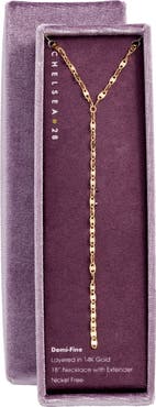 Chelsea28 Demi Fine Shimmer Y-Necklace
