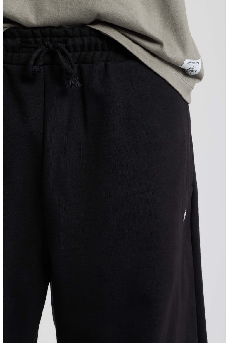 Essential Relaxed Sweatpants, Alternate, color, BLACK