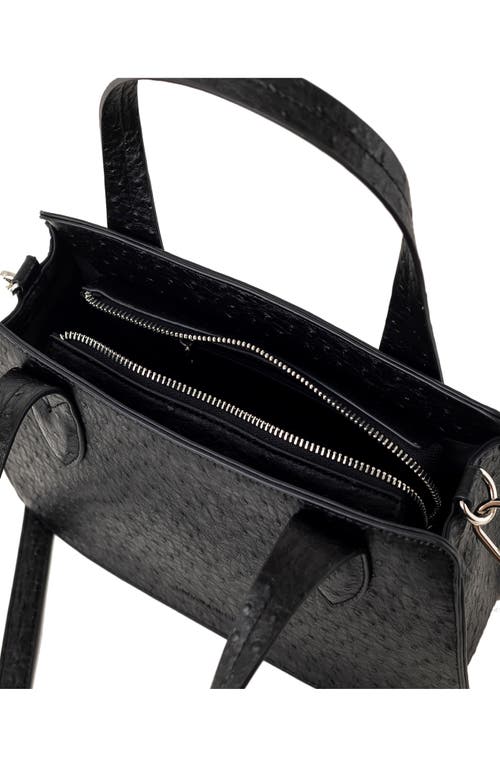 Urban Originals Clara Textured Satchel In Black