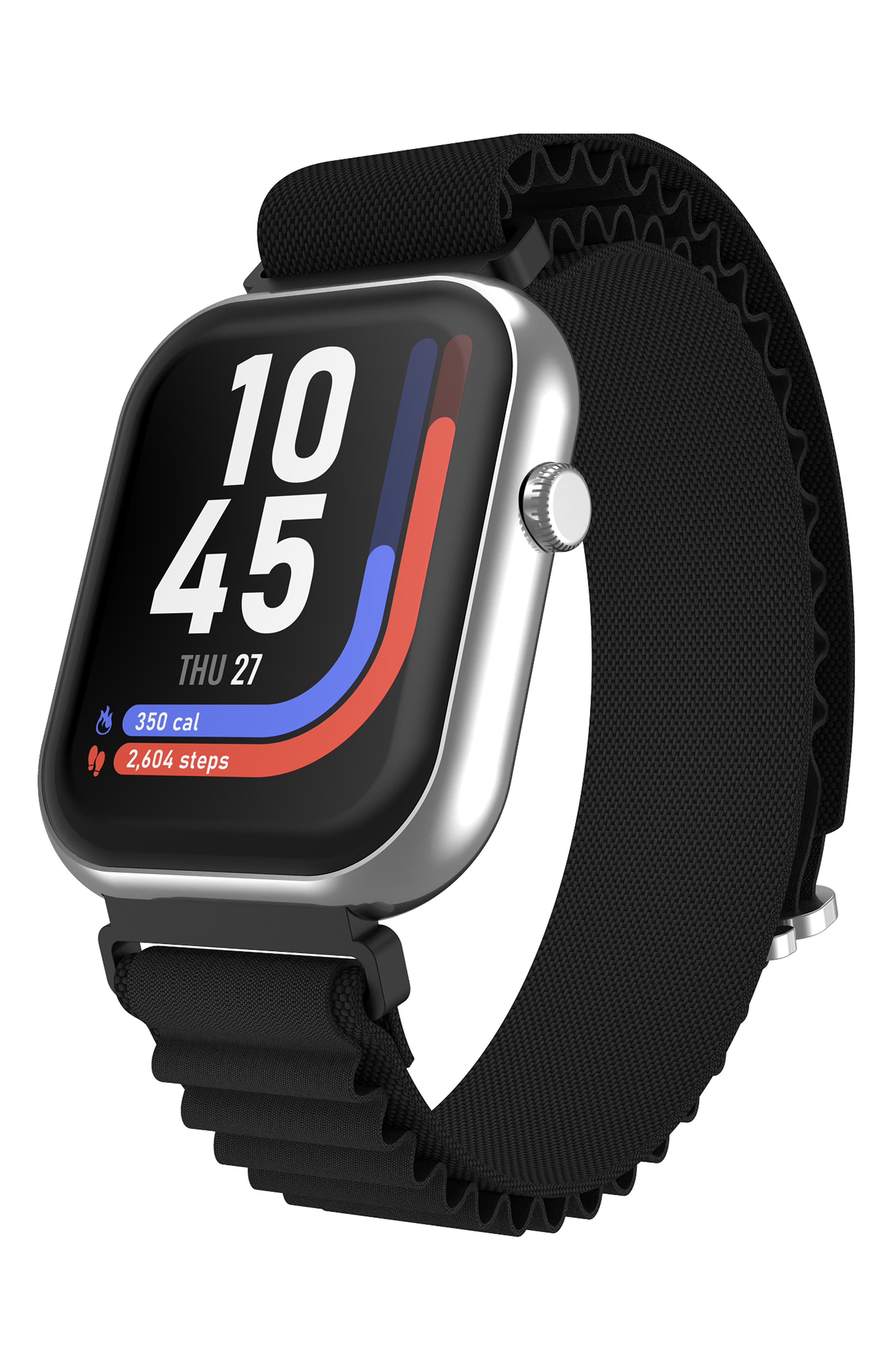 iTouch Air 5 Nylon Strap Smartwatch, 36.8mm x 45.6mm