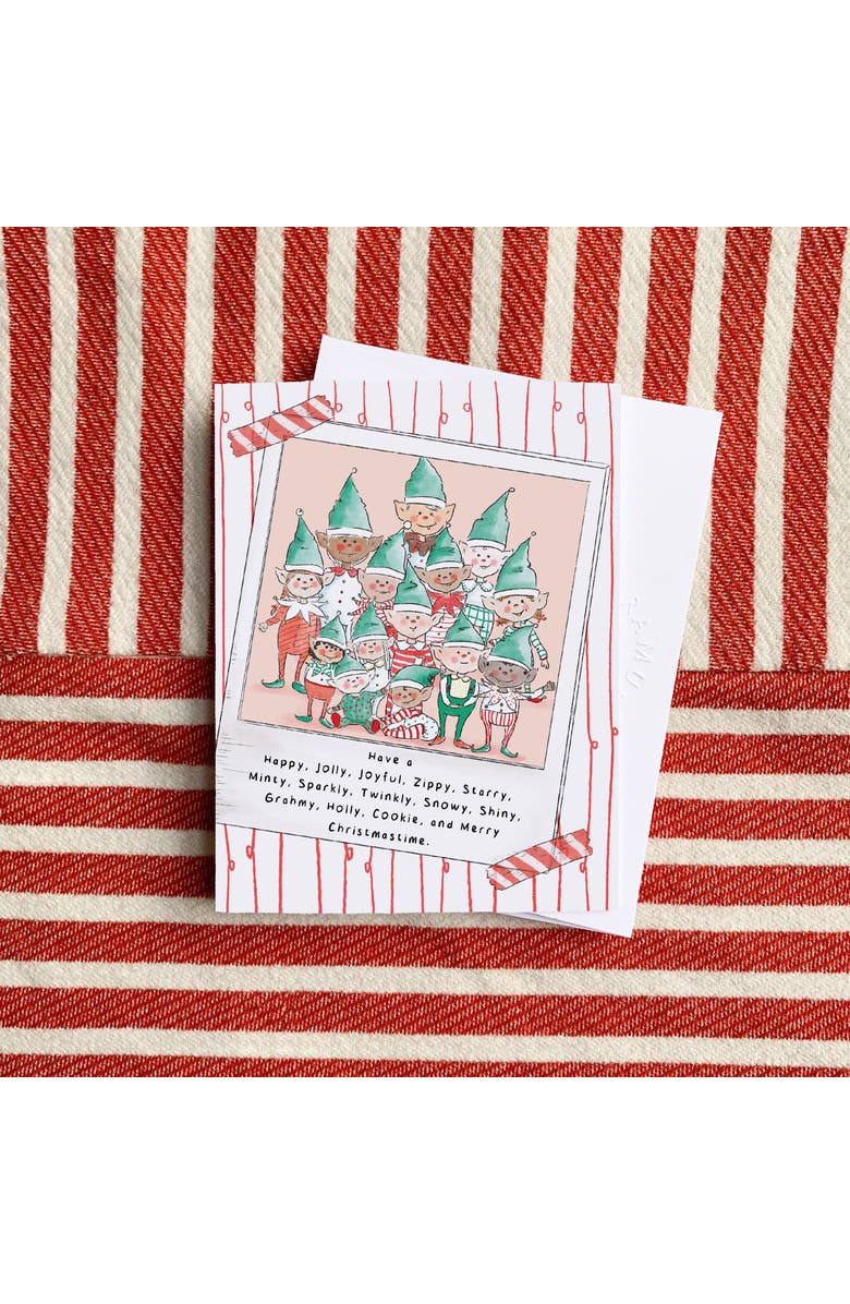 Ramus & Co Elf Family Greeting Card Pack Set, Alternate, color, Multi-Pack