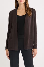 Anne Klein Malibu Open Front Cardigan