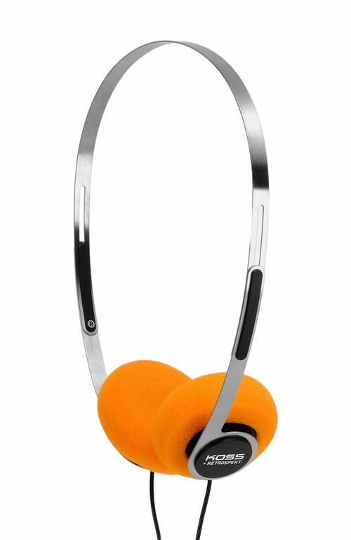 Koss x Retrospekt P/21 Retro Orange Foam On-Ear Headphones  product