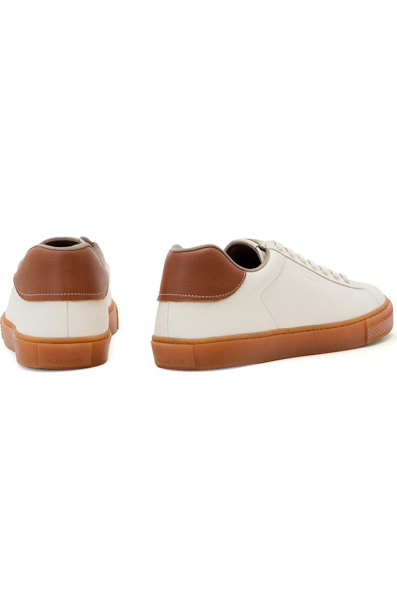 AllSaints Tucker Low Top Sneaker, Alternate, color, White/ Gum