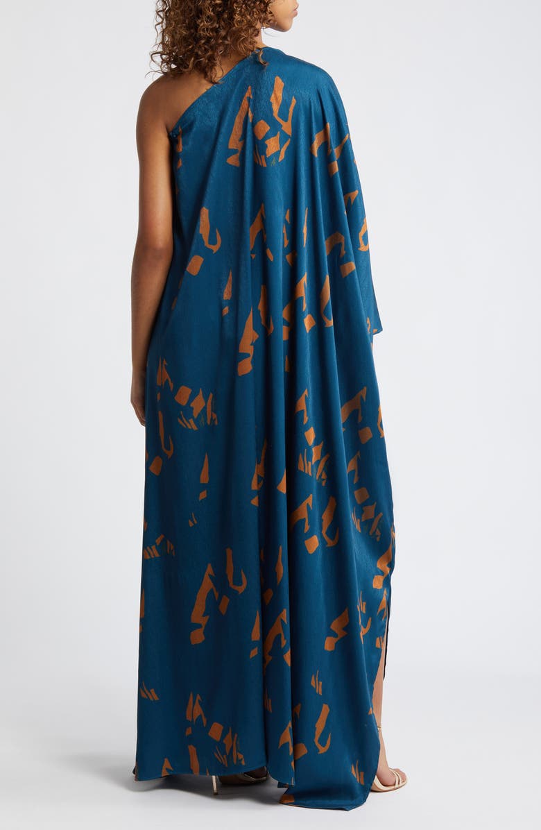 DIARRABLU Satu One-Shoulder Dress, Alternate, color, 