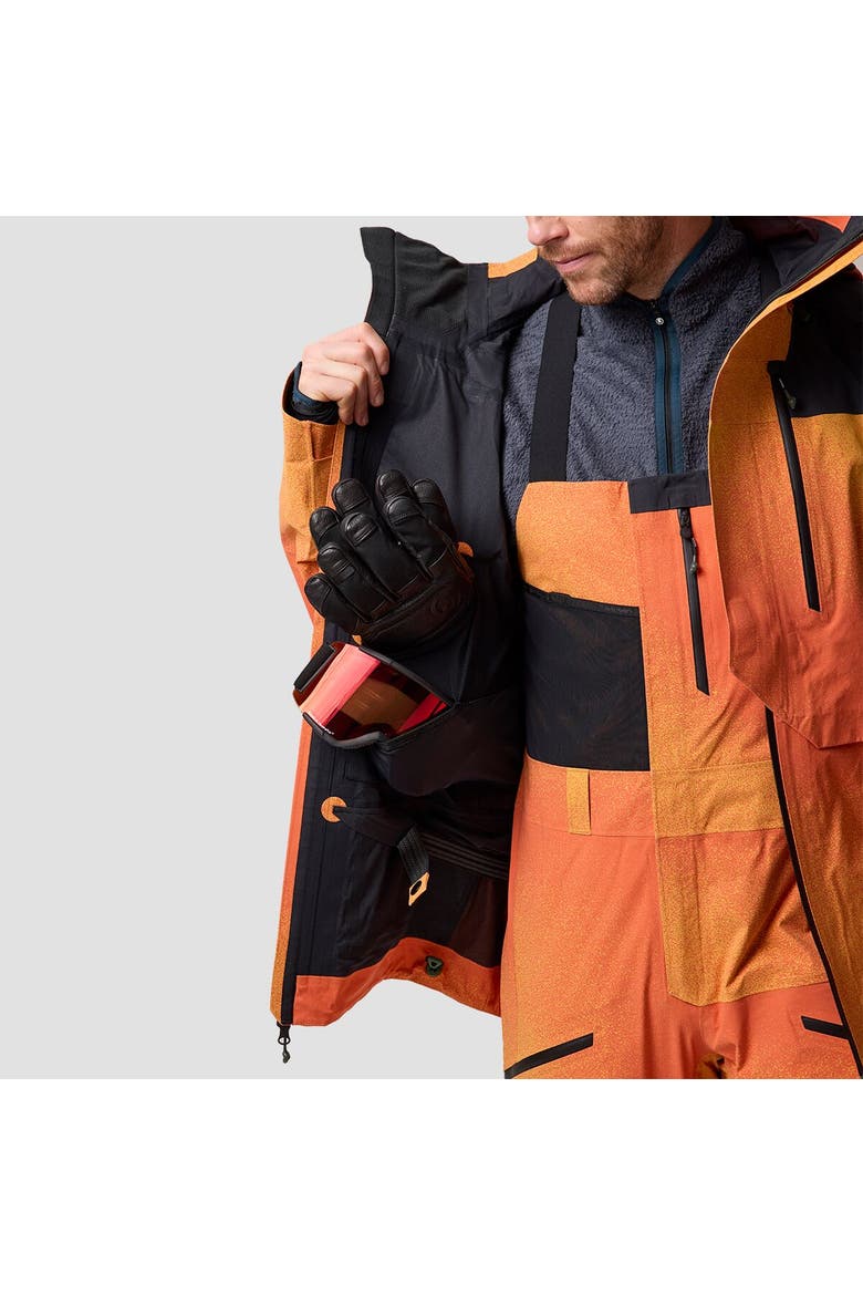 Cottonwoods Lt Xpore 3L Jacket - Men's, Alternate, color, Boundary Orange Ombre/Black
