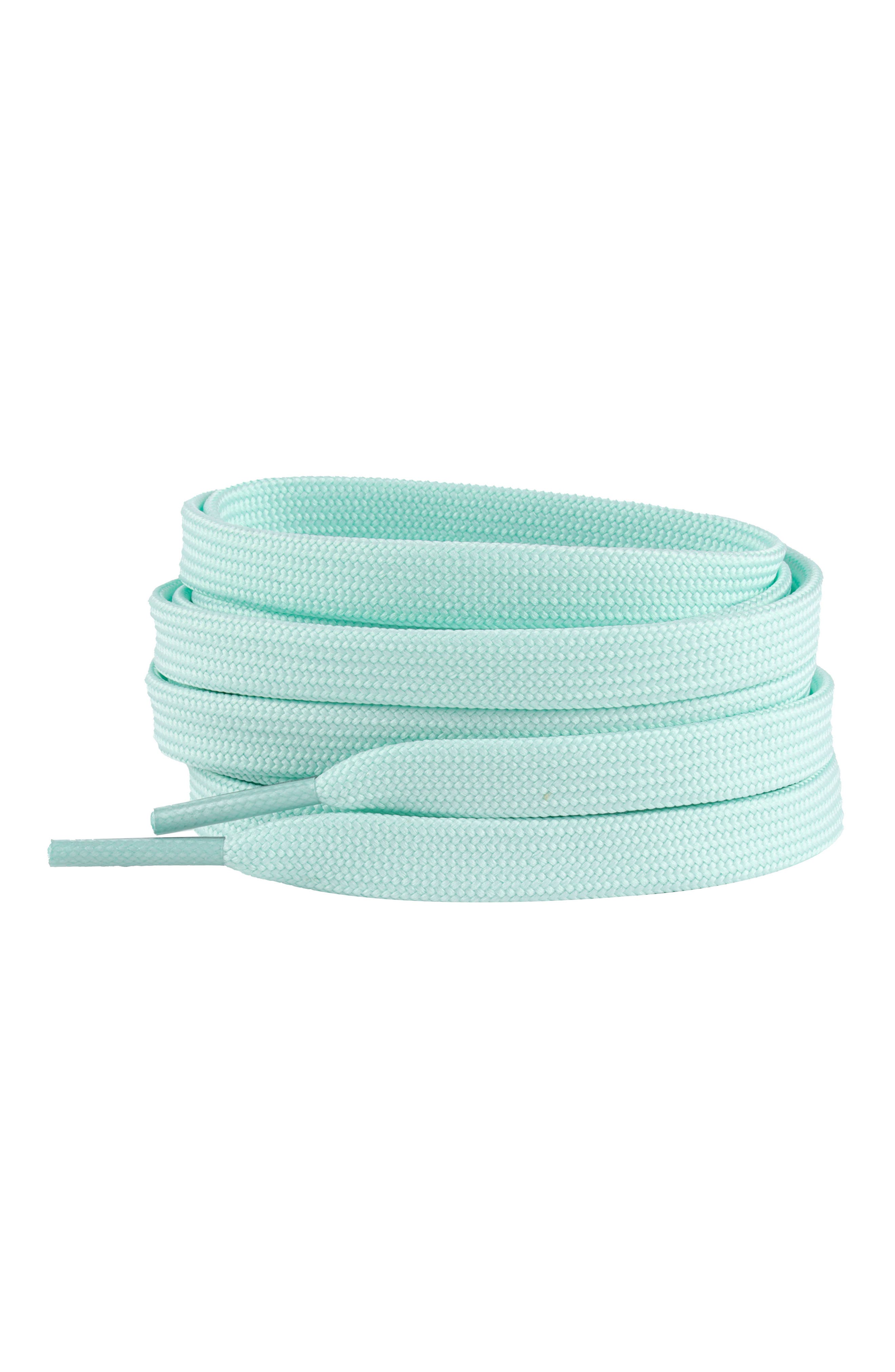 Waves California 54-Inch Premium Flat Shoelaces in Mint Green 