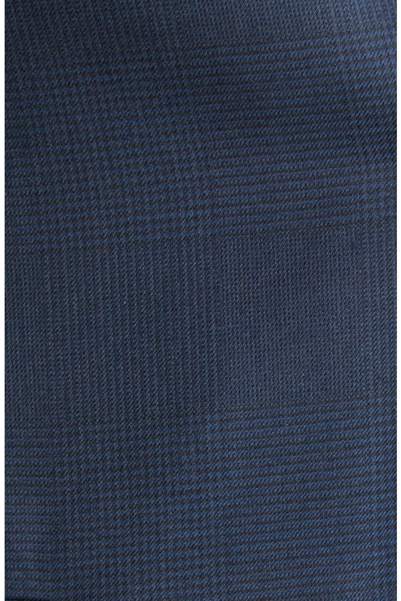 Regular Fit Navy Glen Check Trofeo Wool Suit, Alternate, color, BLUE NAVY CHECK