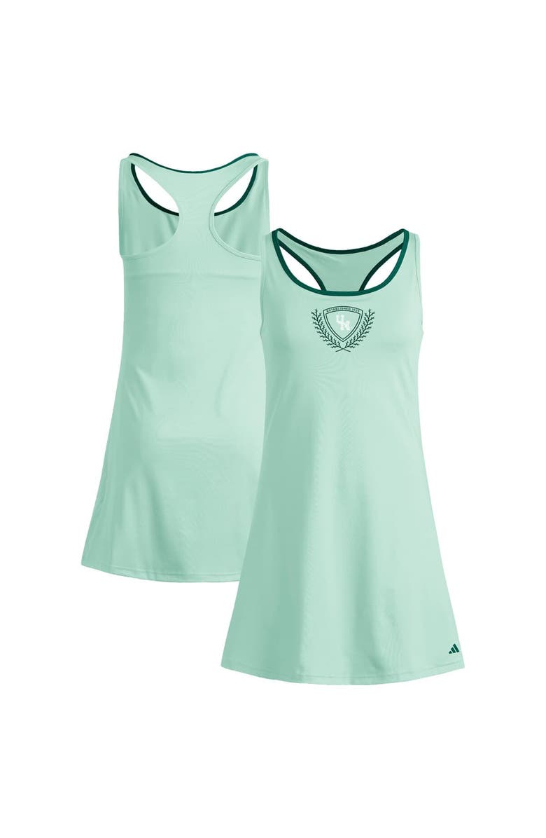 adidas Women's adidas Green Miami Hurricanes Spring Fling Active Racerback Skort Dress, Main, color, Green