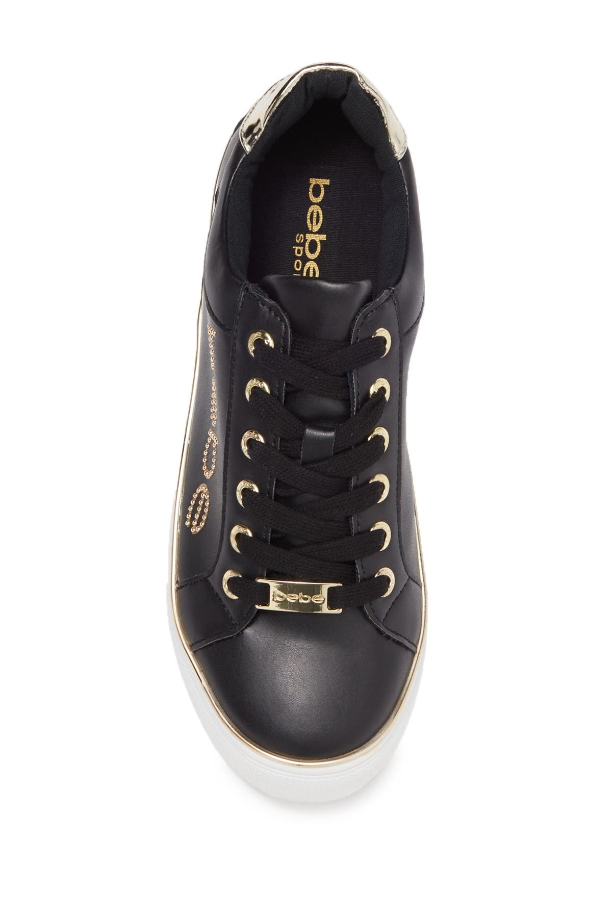 bebe Celise Brand Logo Low Top Sneaker, Alternate, color, 
