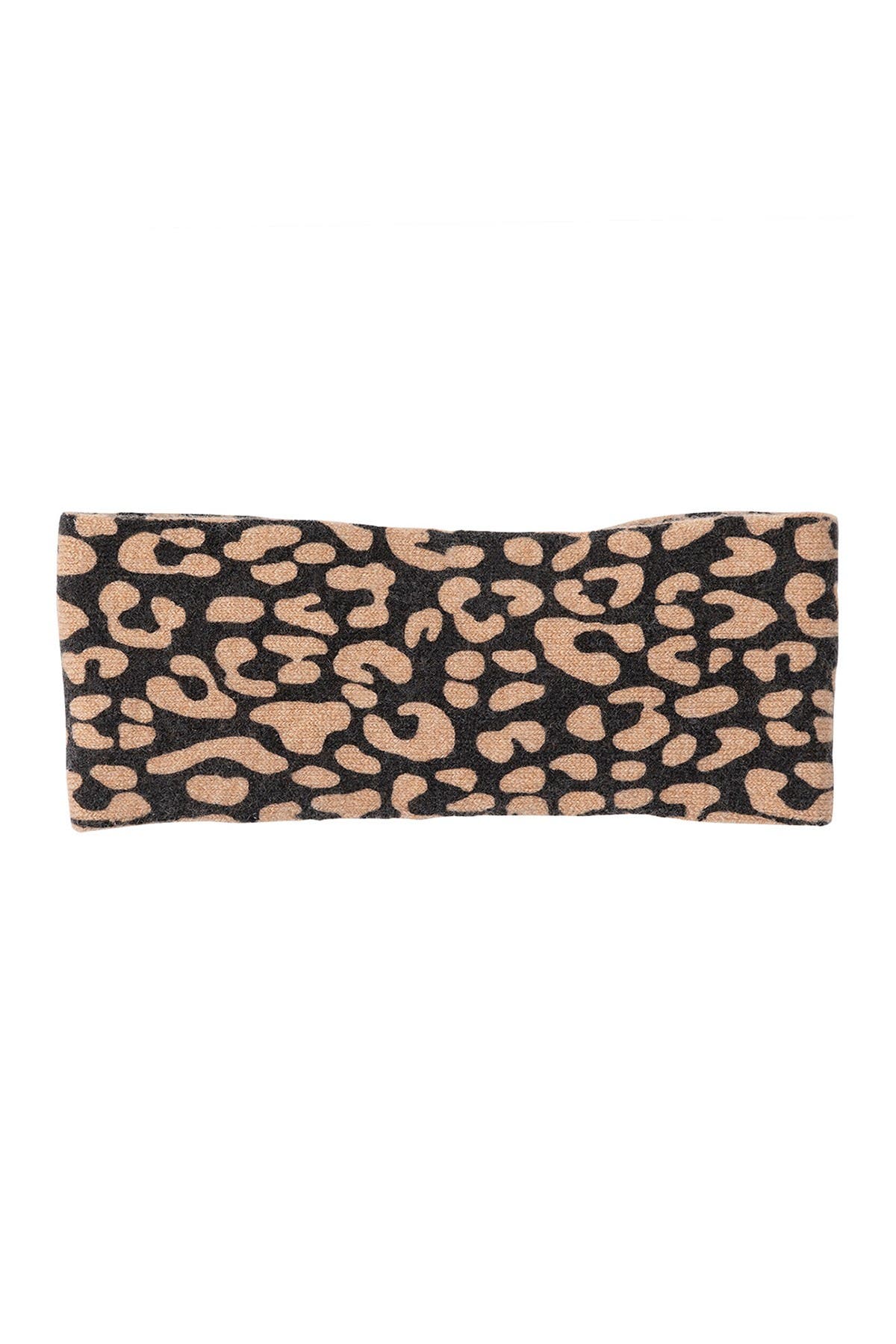 Amicale Cashmere Animal Print Headband (Women) | Nordstromrack