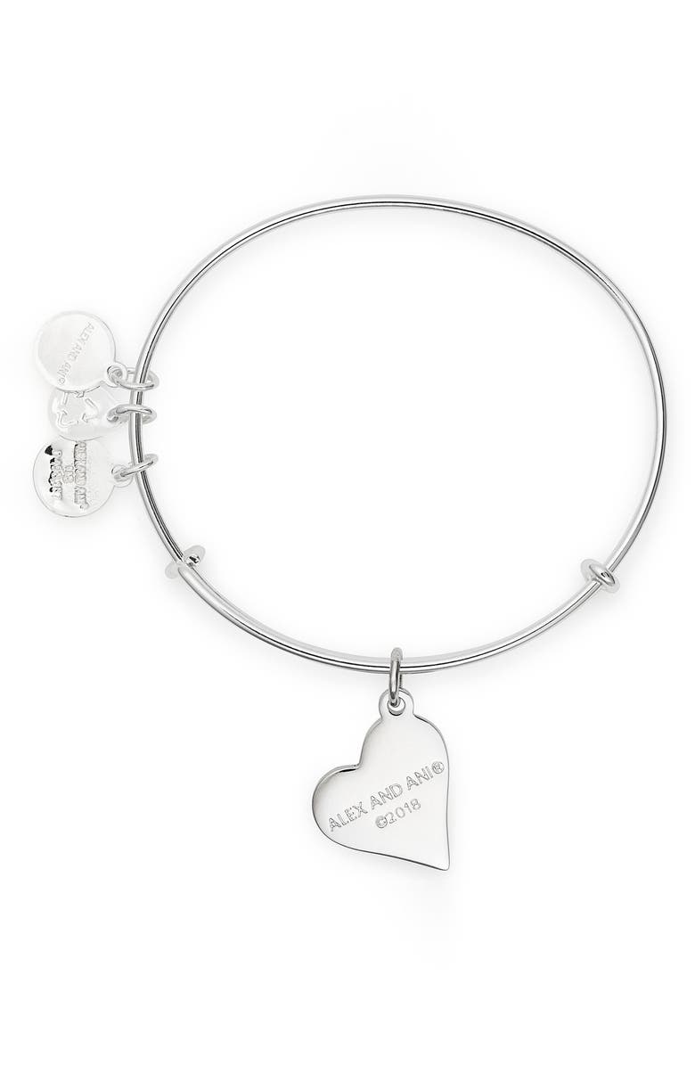 Alex and Ani I Love You Bangle, Alternate, color, 