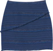 SANDRO Dakota Fringe Miniskirt