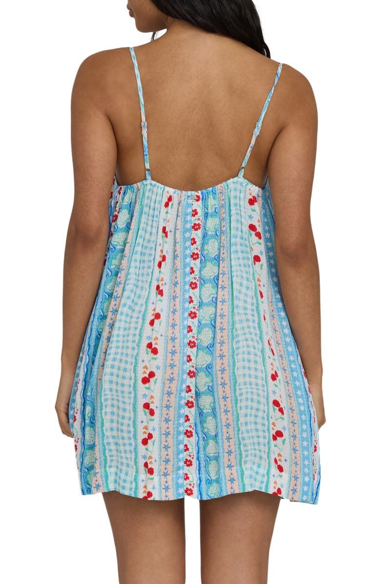Billabong Beach Song Cover-Up Dress, Alternate, color, Dream Blue