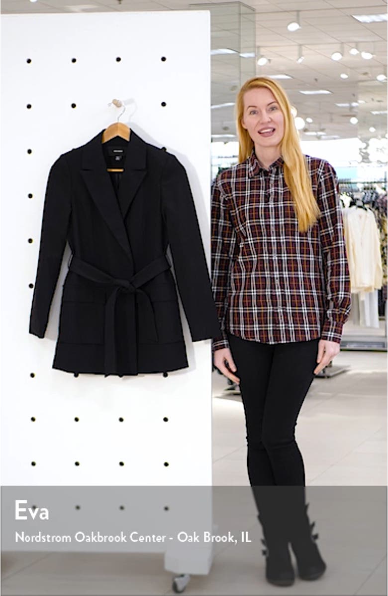 Sally Belted Blazer, sales video thumbnail