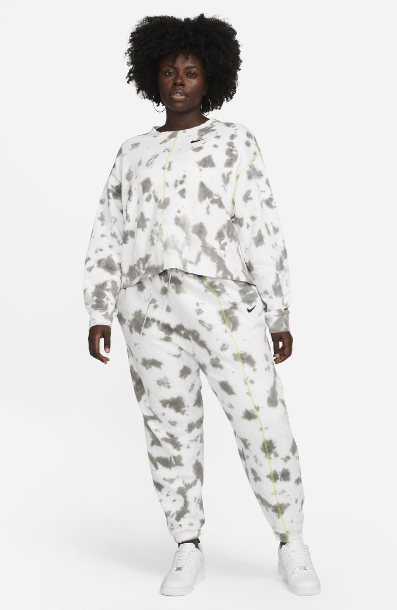 Nike Sportswear Tie Dye Fleece Sweatshirt, Alternate, color, 