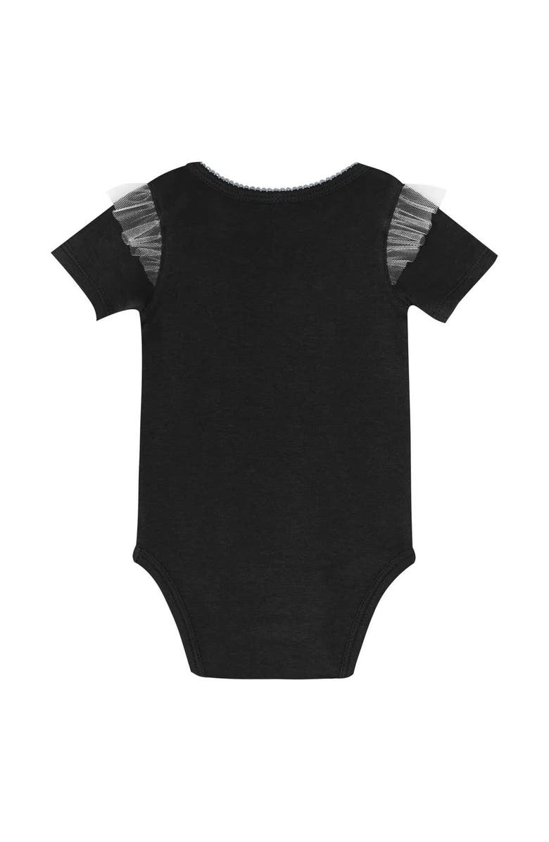 Outerstuff Girls Infant Outerstuff Las Vegas Raiders My Team Rocks Bodysuit and Skirt Set, Alternate, color, Black