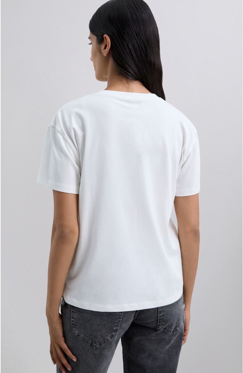 Scalpers Skullflock Tee, Alternate, color, Ecru