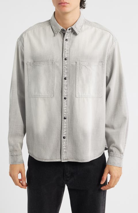 Al Denim Button-Up Shirt